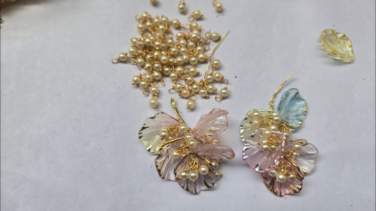 Artificial jewellery making at home/handmade jewellery making#jewellery #trending #diy #yt#craft