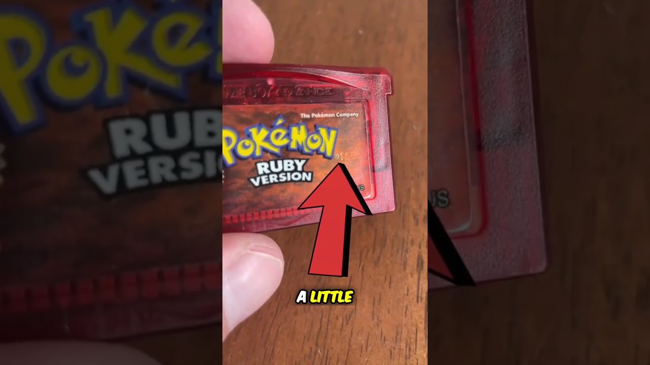 🔍 Pok&eacute;mon Ruby Game Boy Advance &ndash; Real vs Fake! (How to Spot a Genuine Copy) #retrogaming