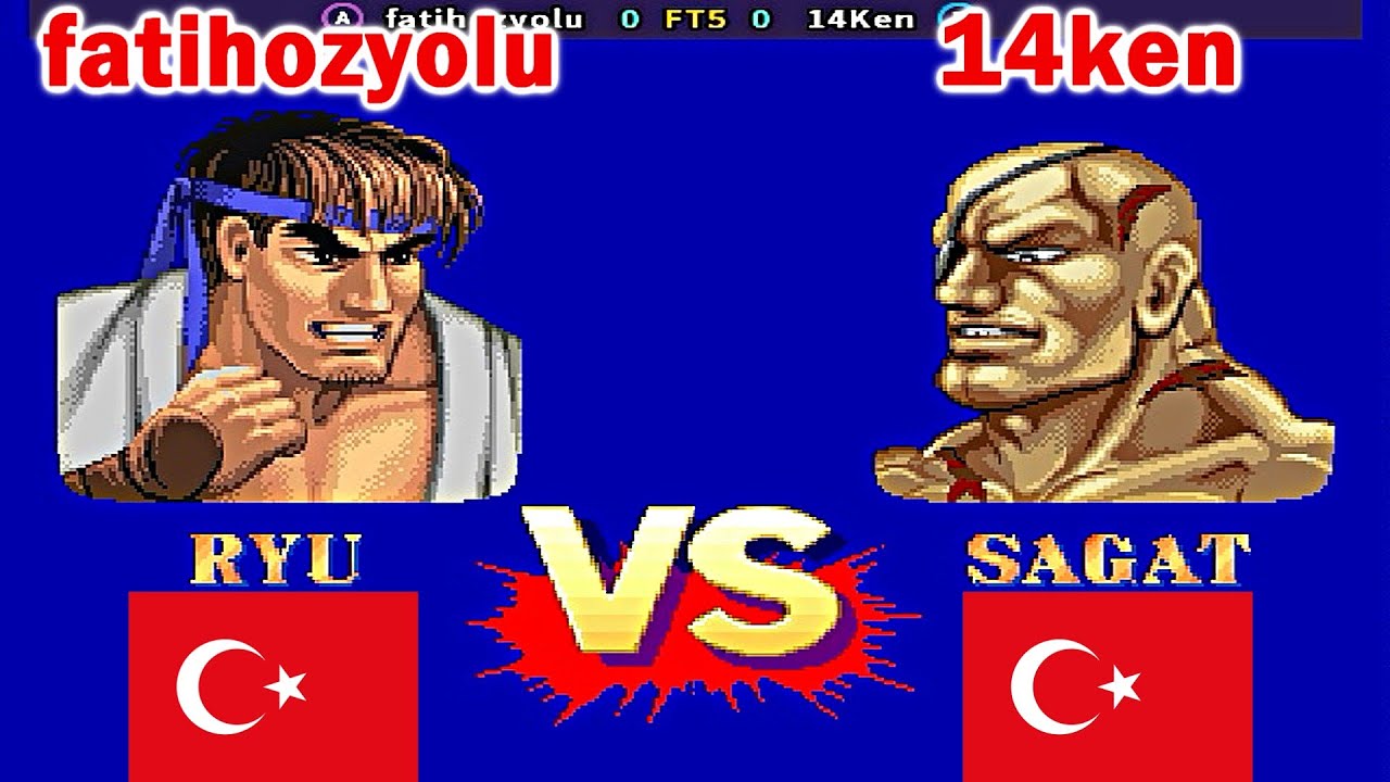 Street Fighter II': Champion Edition - fatihozyolu vs 14Ken FT5