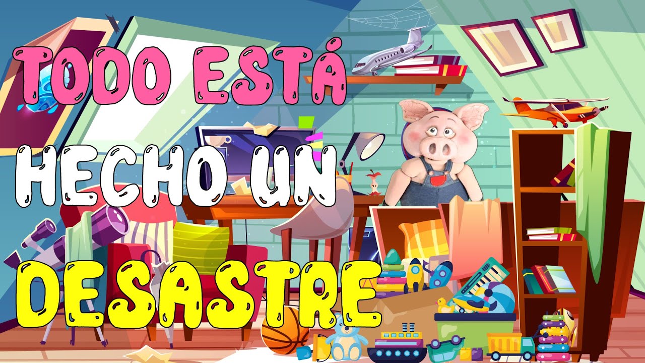 Poncho aprende a ORDENAR sus juegos.