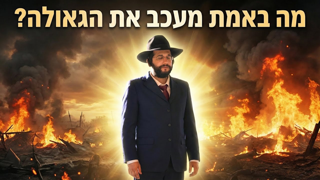 מה באמת מעכב את הגאולה? 💥 הגאון הינוקא בשיעור חובה ! 