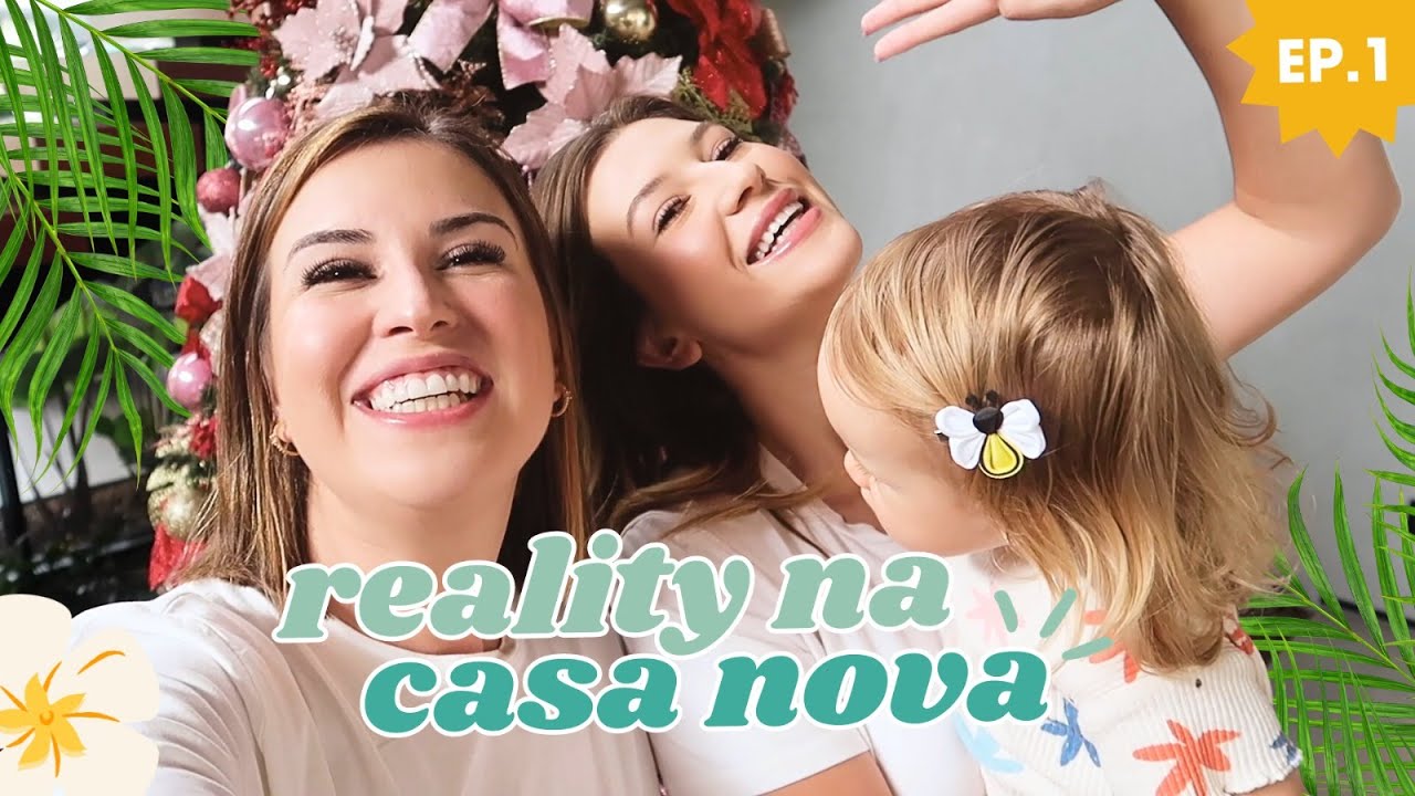 COMEÇOU O REALITY! 🎉 ORGANIZANDO a CASA, COMPRAS de FIM DE ANO e PREPARATIVOS pra CEIA - Ep. 1