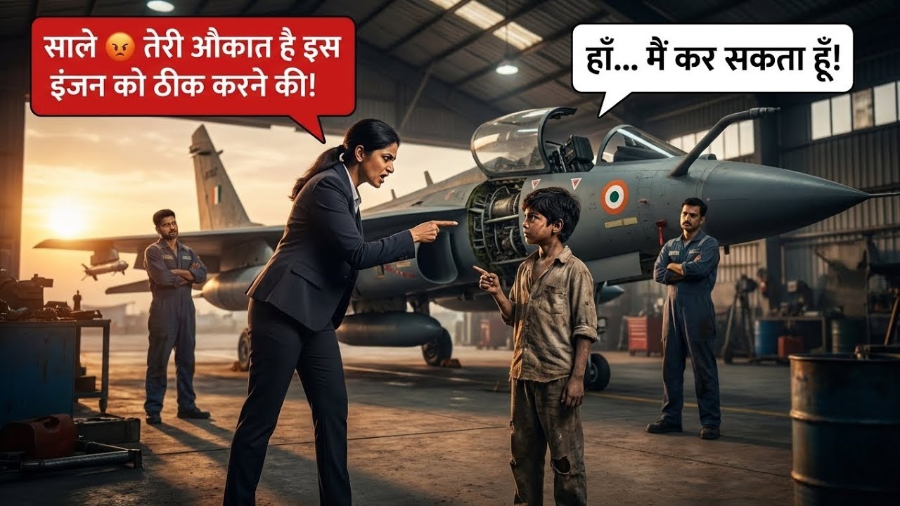 “सब हँस रहे थे एक गरीब लड़के पर… फिर उसने फाइटर जेट ठीक कर दिया 😱 | Motivational Story”