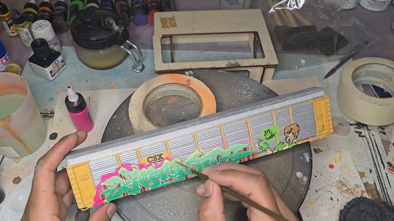 Graffiti Model Train EP: 10