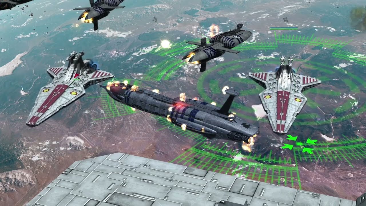 Empire At War | AOTCW | Republic attack, Pako Ramoon