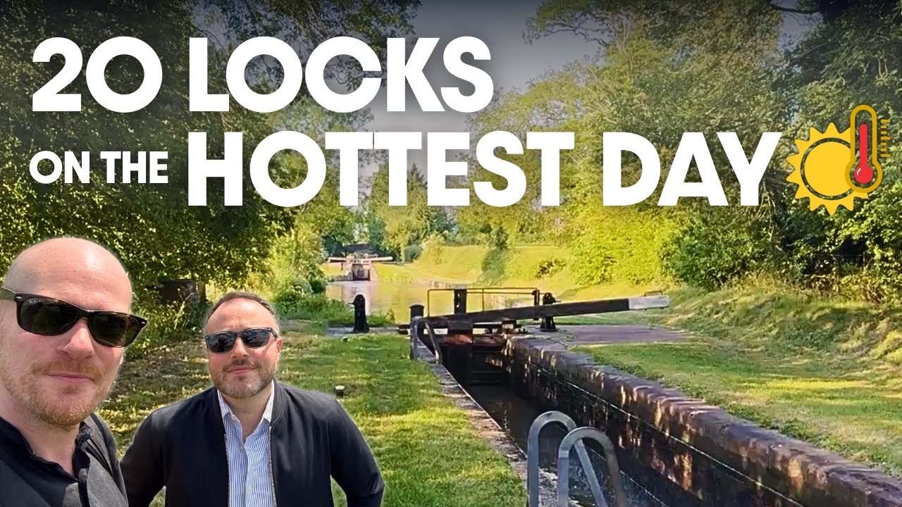 Hack Green to Adderley: 20 Locks in a Heatwave! | Shropshire Union Canal - 001
