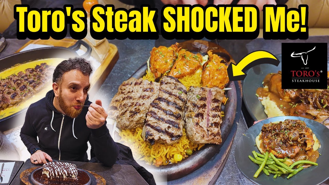 Toros Steakhouse SHOCKED Me 😳+ My Problem With The Food Scene!