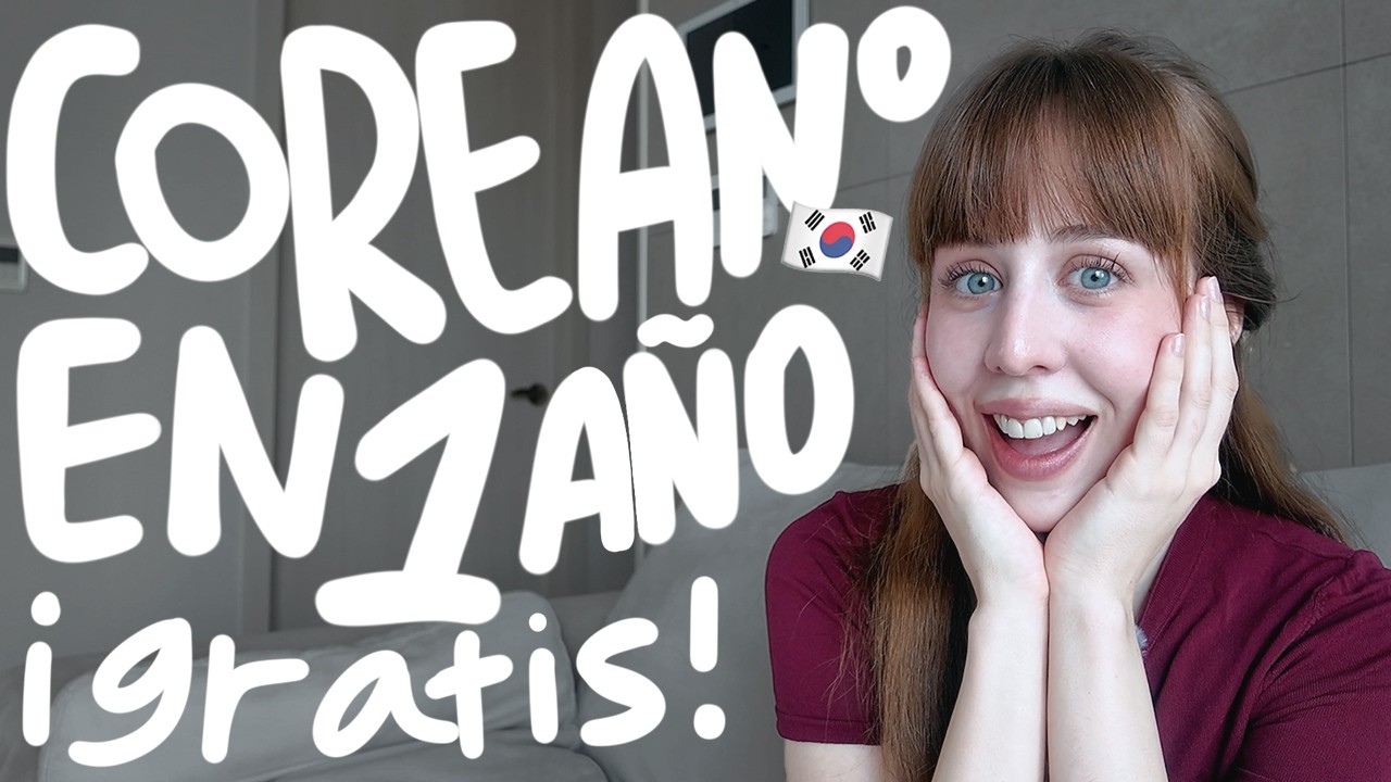 PLAN PARA APRENDER COREANO EN SOLO 12 MESES!! (GRATIS y eficaz!!!) 🇰🇷📚🎧☕🇰🇷