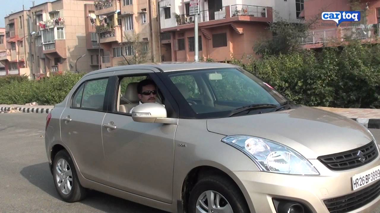 Видеообзор и полный дорожный тест Maruti Suzuki Dzire 2012 года от CarToq.com