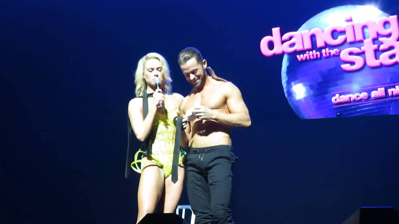 Artem Chigvintsev & Male Pros Ponyroutine DWTSliveTour Orlando 28/1/2016