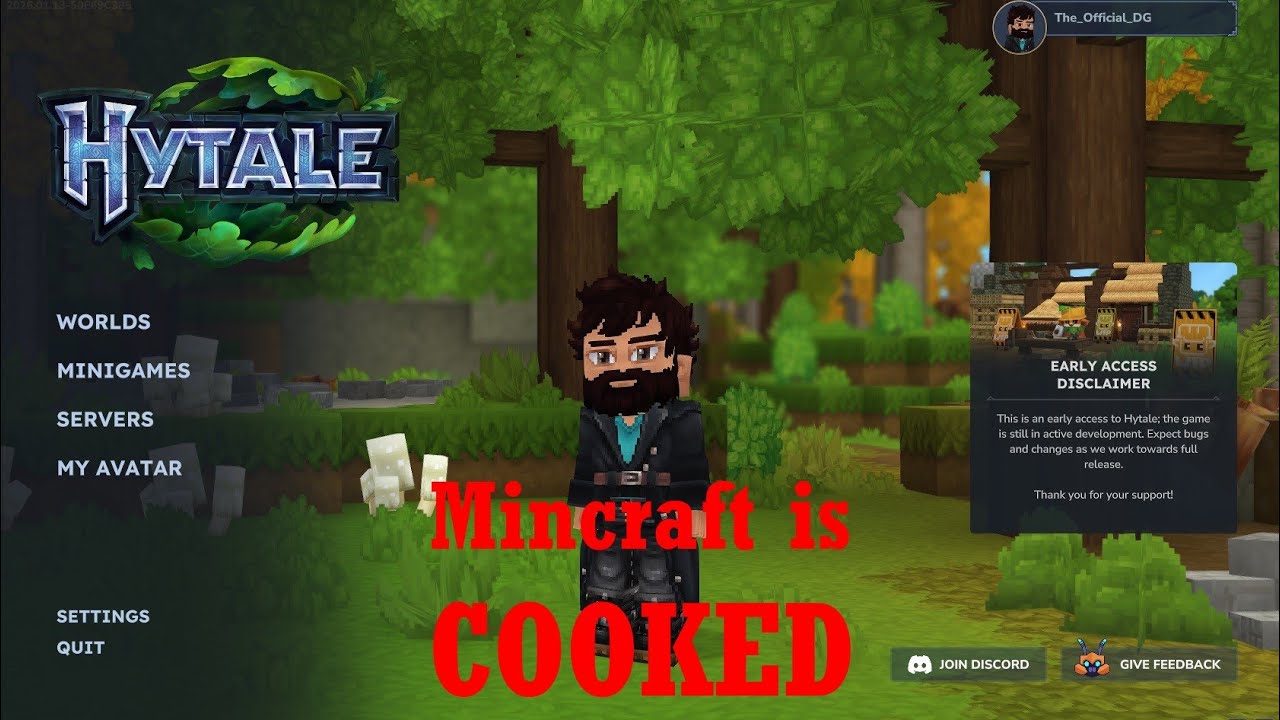 I waited 7 years for this game WAS IT WORTH IT? Hytale Let's Play Ep1