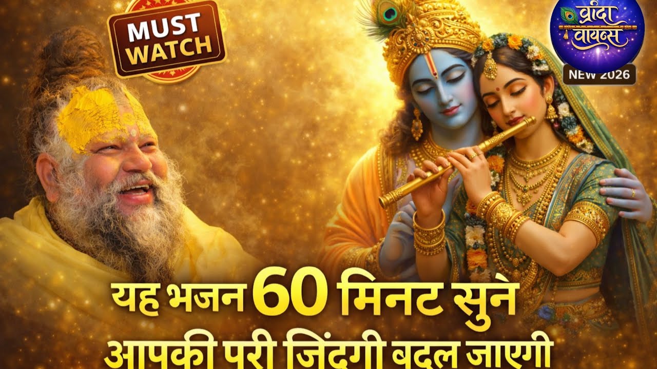 🌼 Shree Radha Bhajans 2026 | Latest New Songs | Hindi Devotional | Peaceful Bhajan | Soulful Music