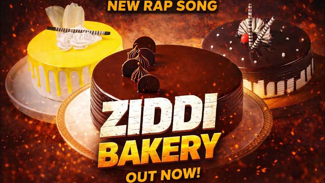 Ziddi Bakery Rap Song | Cake Lovers Anthem 🎂 | Desi Bakery Rap 2026