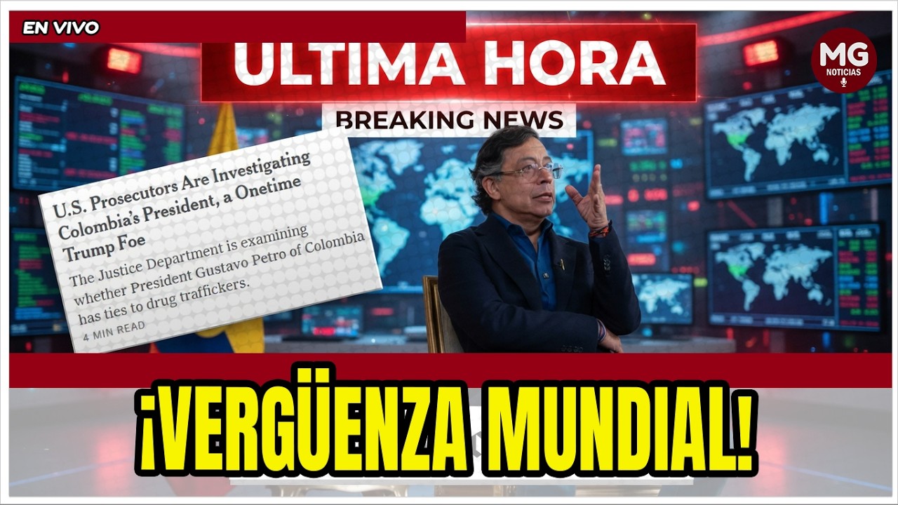 ÚLTIMA HORA | ¡EN VIVO! 🔴 PETRO EN LA MIRA DE EE.UU. - ¡VERGÜENZA MUNDIAL!