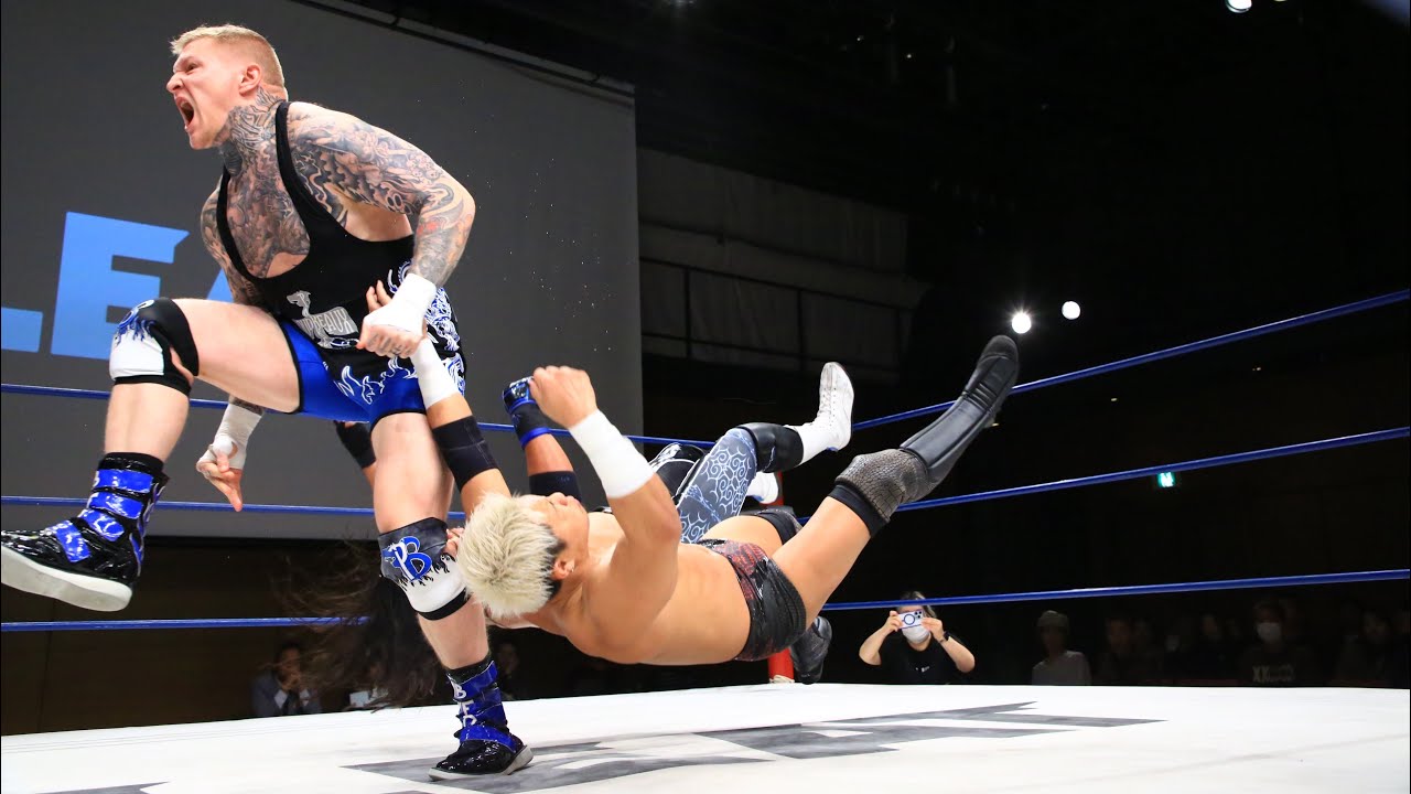 Parker Boudreaux and CIMA vs Kaito Ishida and So Daimonji #GLEAT FULL MATCH
