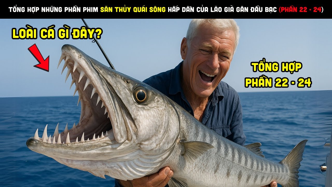 Tổng Hợp Những Phần Phim Săn Thủy Quái Sông Hấp Dẫn Của Lão Già Gân Đầu Bạc (Phần 22 - 24)