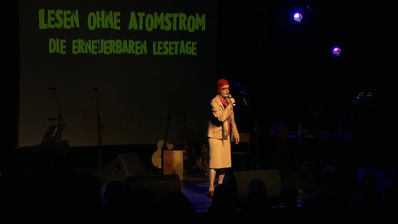 Marlene Jaschke bei Lesen ohne Atomstrom 2013