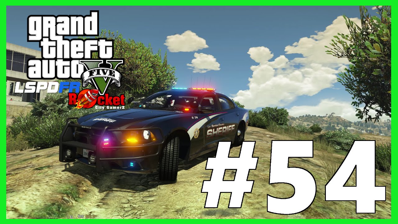 Strong Arm Robbery On The Beach | LSSD 2014 Dodge Charger Patrol | GTA V LSPDFR #54