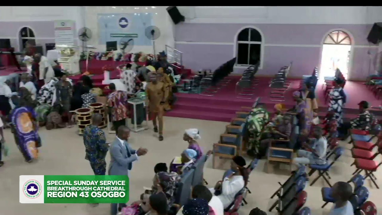 SPECIAL SUNDAY SERVICE || RCCG REGION 43 BREAKTHROUGH CATHEDRAL, OSOGBO OSUN STATE.