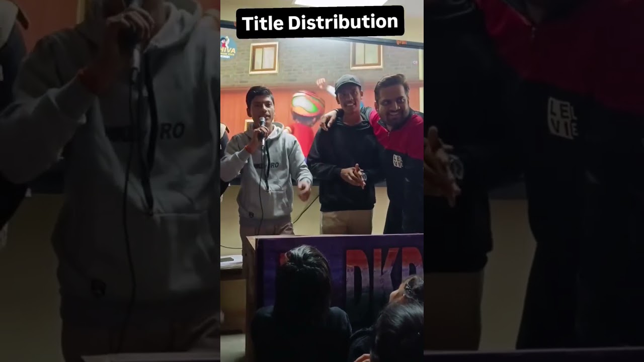 Title Distribution😍 #bedkdian