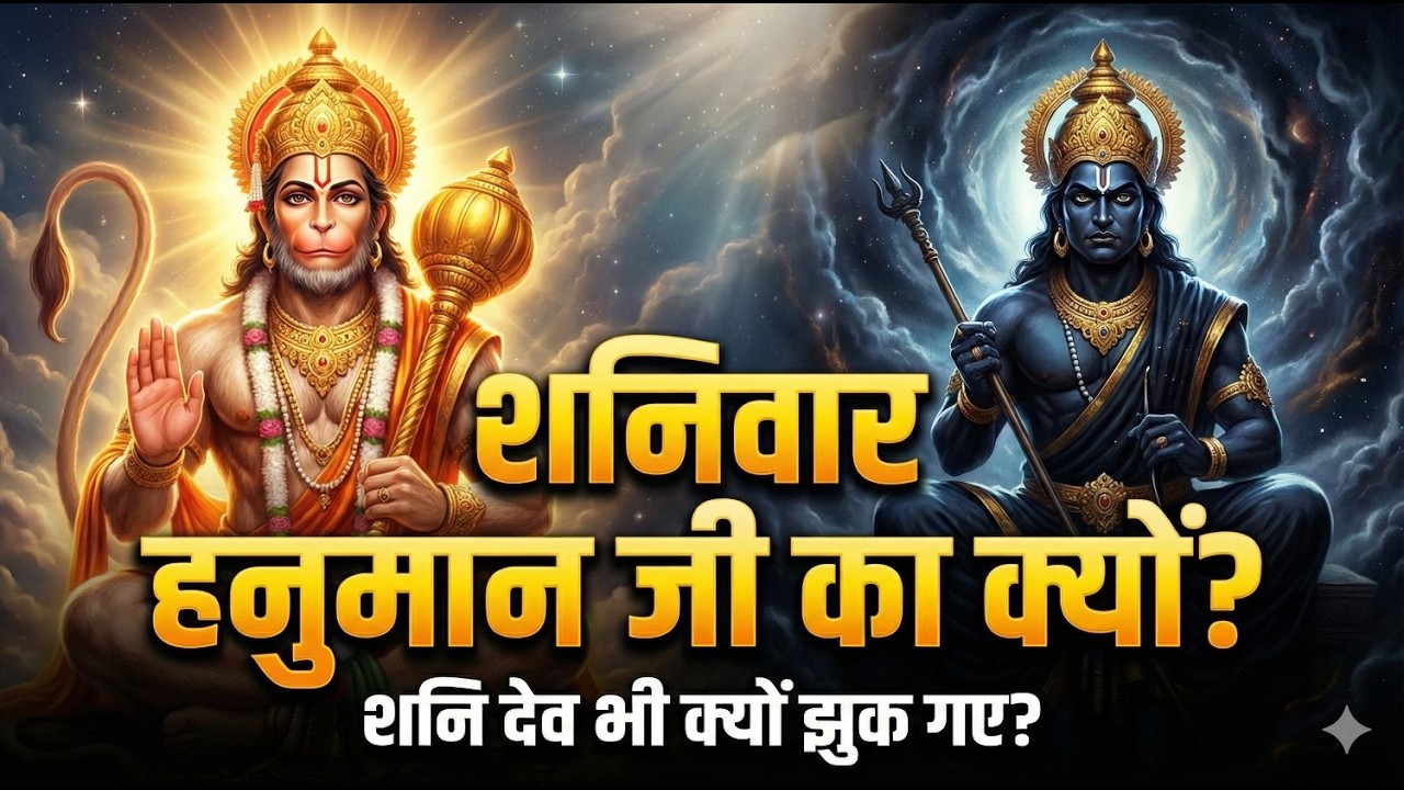 👉 जब शनि देव और हनुमान जी आमने-सामने आए | रहस्यमयी कथा, जय बजरंगबली 🚩#hanumanji #shanidev #sanatan