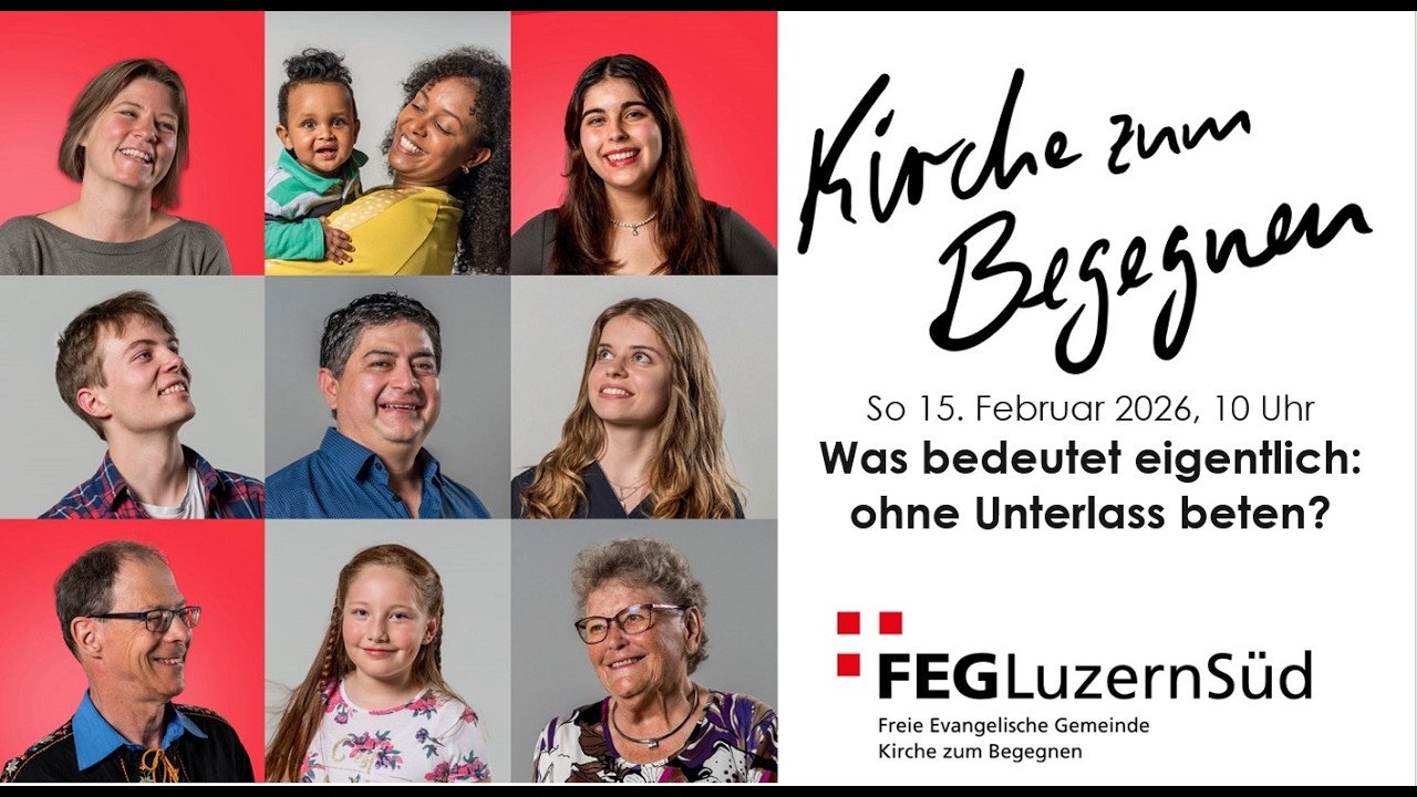 Was bedeutet eigentlich: ohne Unterlass beten? - Predigt: Markus Wüthrich