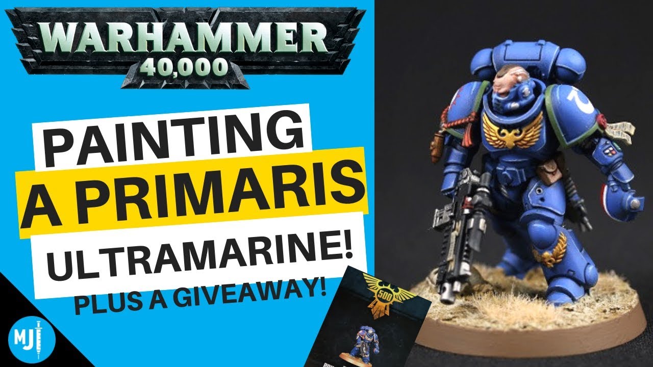 How To Paint Ultramarines Space Marines For Warhammer 40k