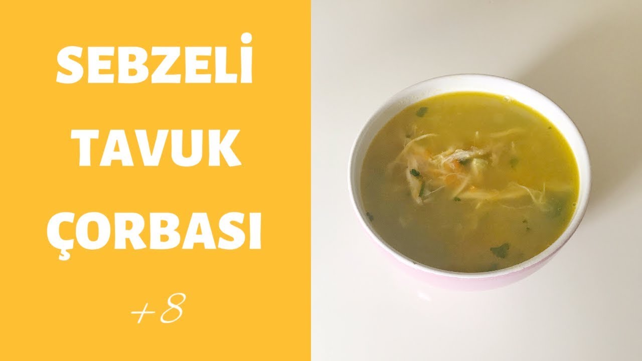 BEBEKLERE ŞİFA DEPOSU TAVUK ÇORBASI | HASTA BEBEKLERE ÇORBA TARİFİ