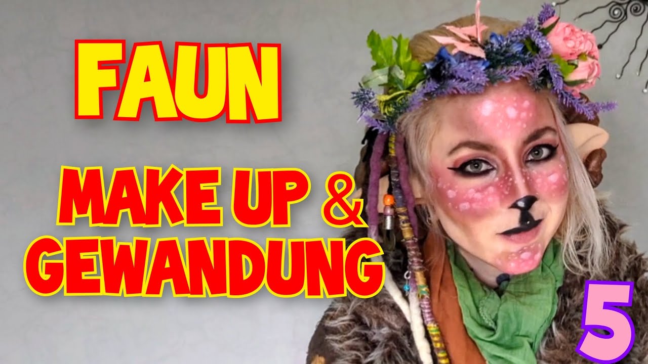 Faun Make UP und Gewandung