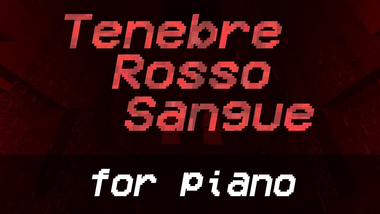 Tenebre Rosso Sangue /// PIANO (ULTRAKILL: IMPERFECT HATRED)