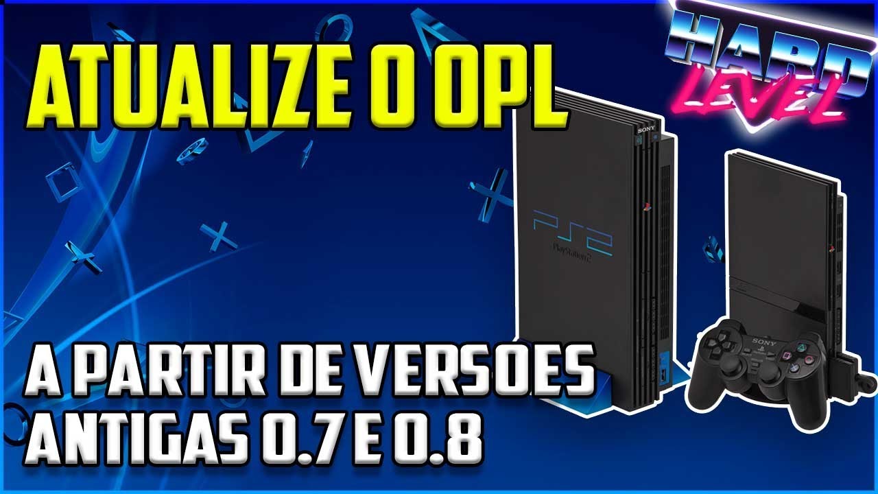 Tutorial PS2 - Atualize seu OPL a partir de versões antigas! 0.7 e 0.8!
