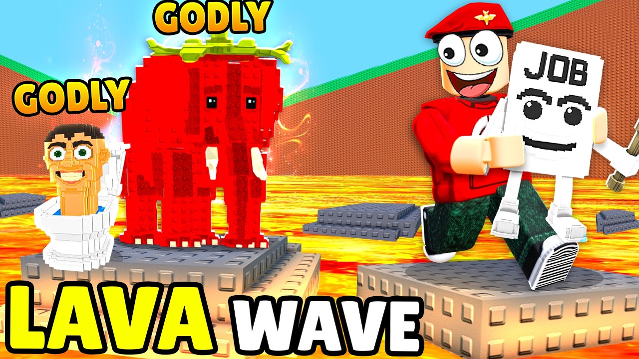 Overleef LAVA voor Brainrots... 🔥 (Roblox)