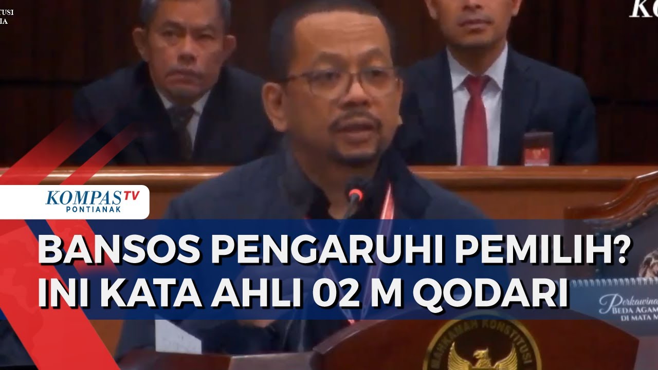 [FULL] Ahli Kubu Prabowo, M Qodari, Paparkan soal Efek Bansos dalam Perilaku Memilih di Pilpres 2024