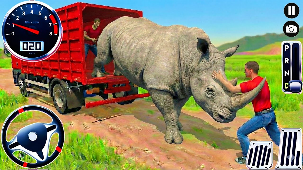Animal Cargo Truck Driving Game 3D - Animal Transport Cargo Truck 2024 - Android Gameplay