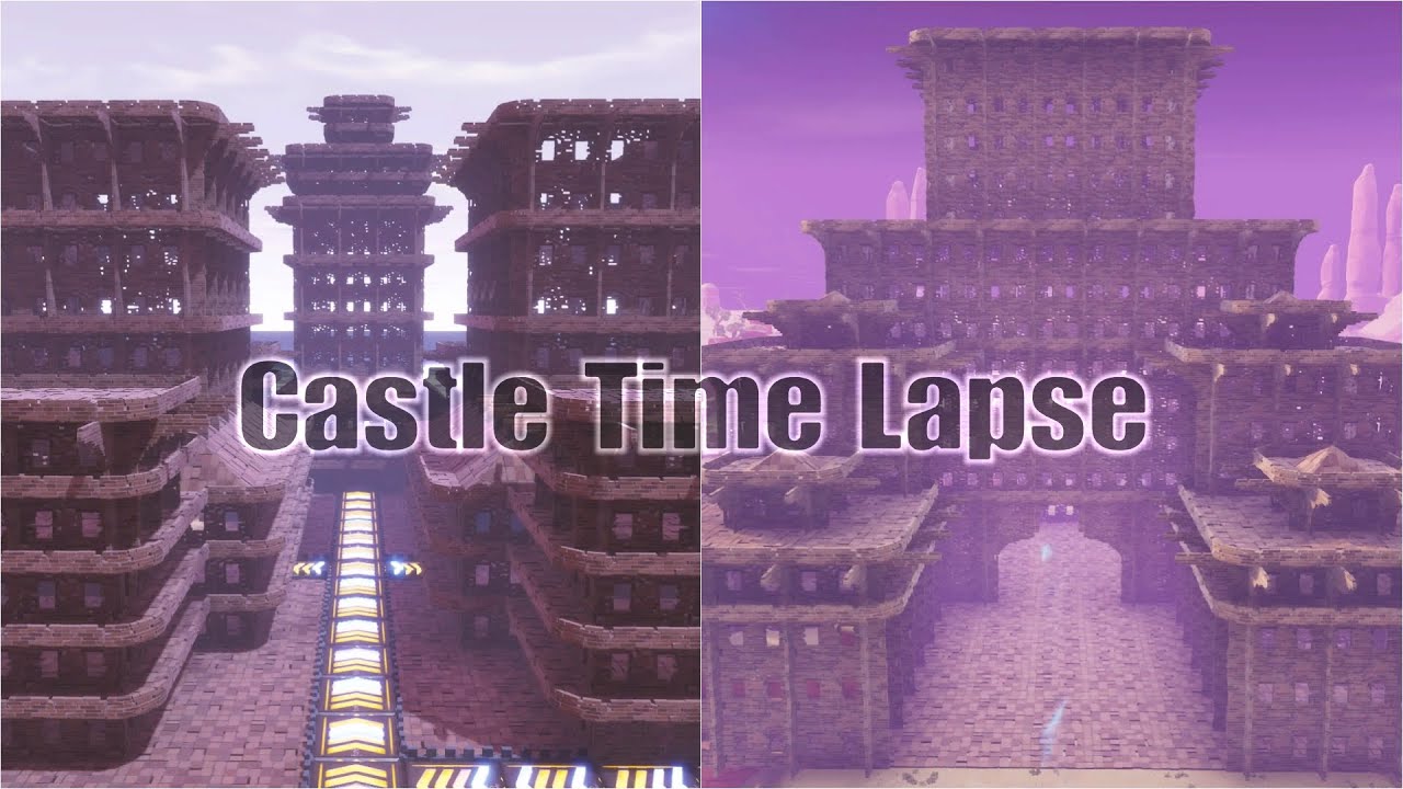 Fortnite STW Castle Time Lapses