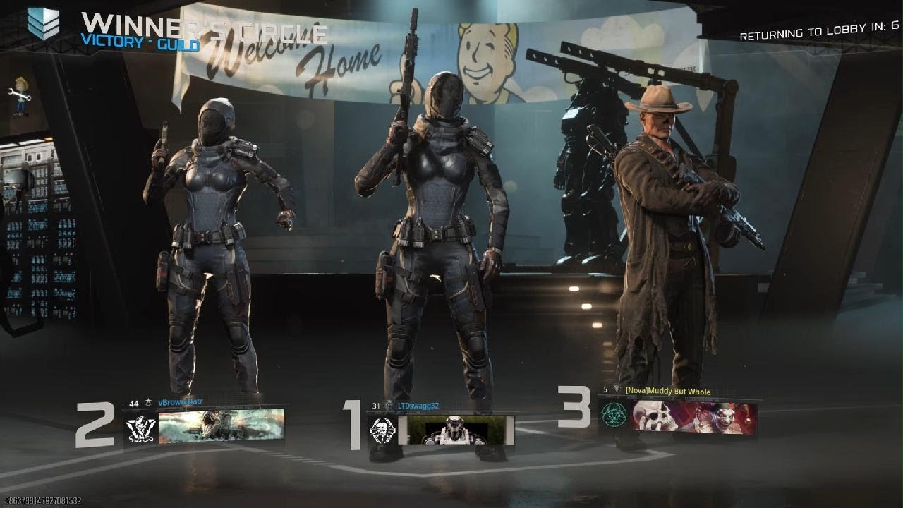 Call of Duty overload 3rd place with best play