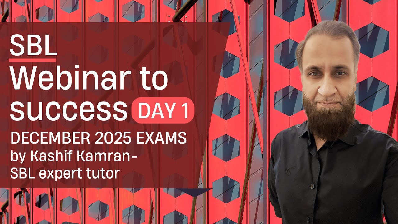 SBL Dec 2025 webinar to success _Day 1 by Kashif Kamran