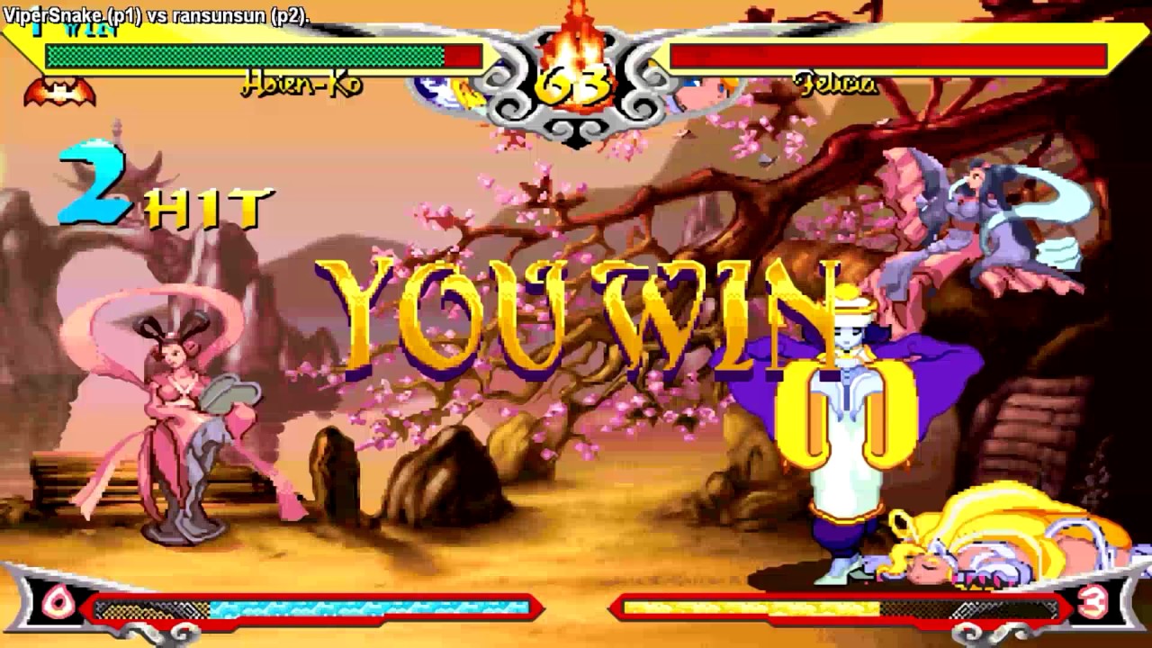 [FightCade Vampire Savior - the lord of vampire] ViperSnake vs ransunsun