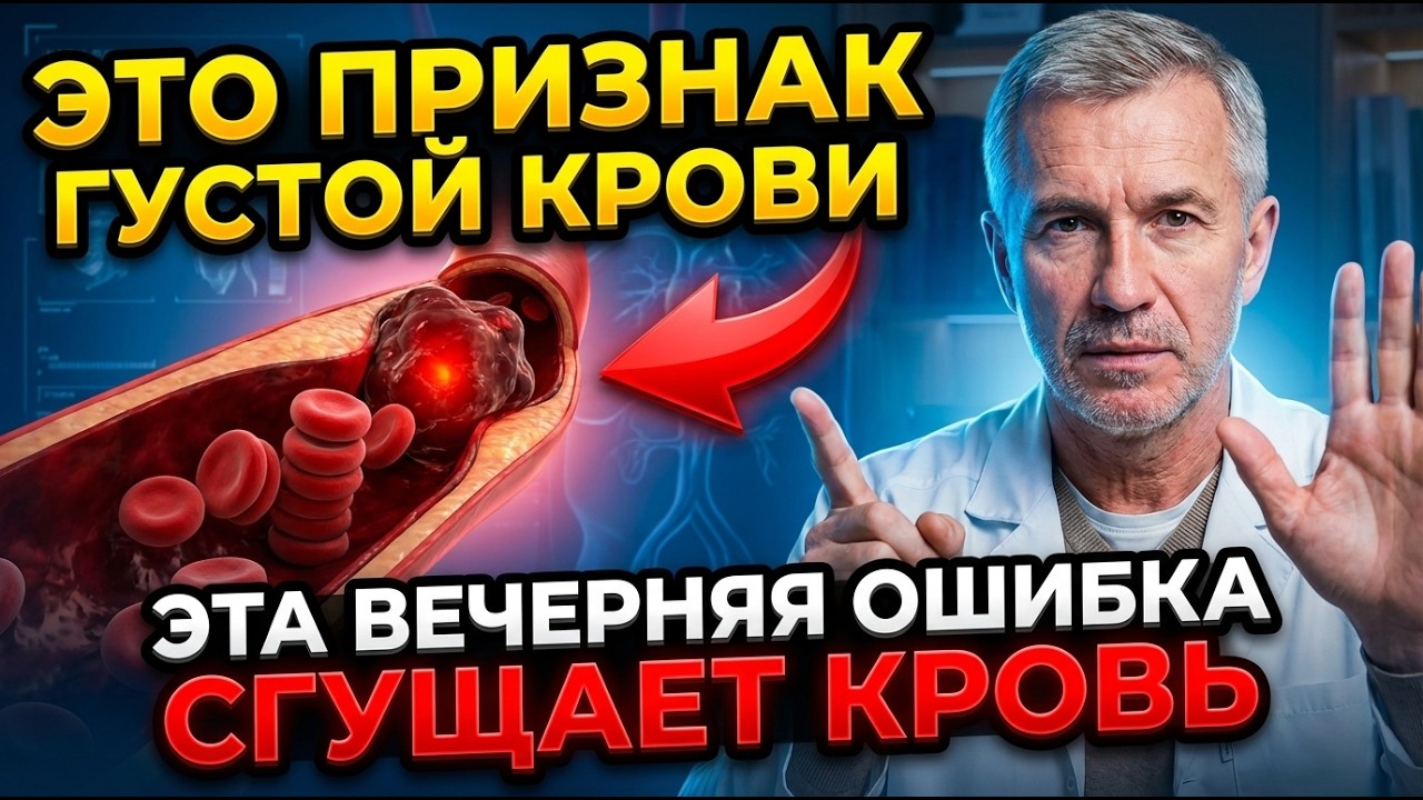 ТРОМБЫ РАССТАЮТ ЗА НОЧЬ! Копеечный разжижитель крови который пылится у вас в шкафу | Доктор советует