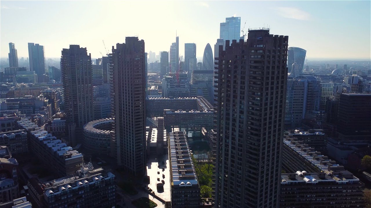 [4K] London Flight | Barbican