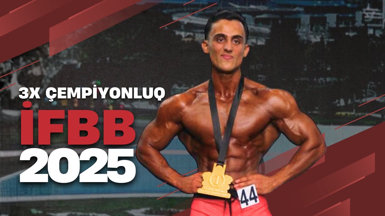 2025 IFBB Azərbaycan Kuboku | 3x Respublika Çempionu Oldum 🏆