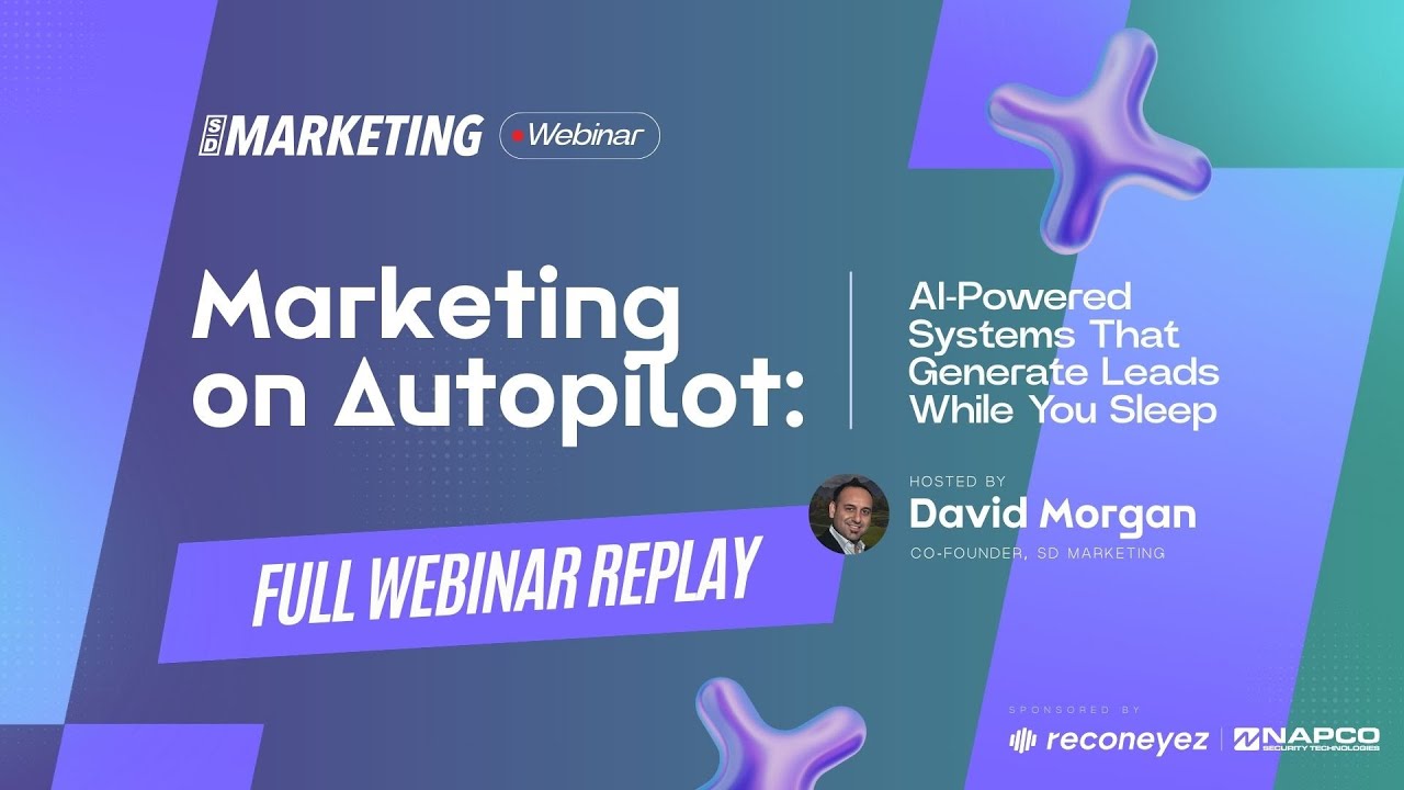 Harnessing AI for Effective Marketing Automation in the Security Industry | Webinar | SDM