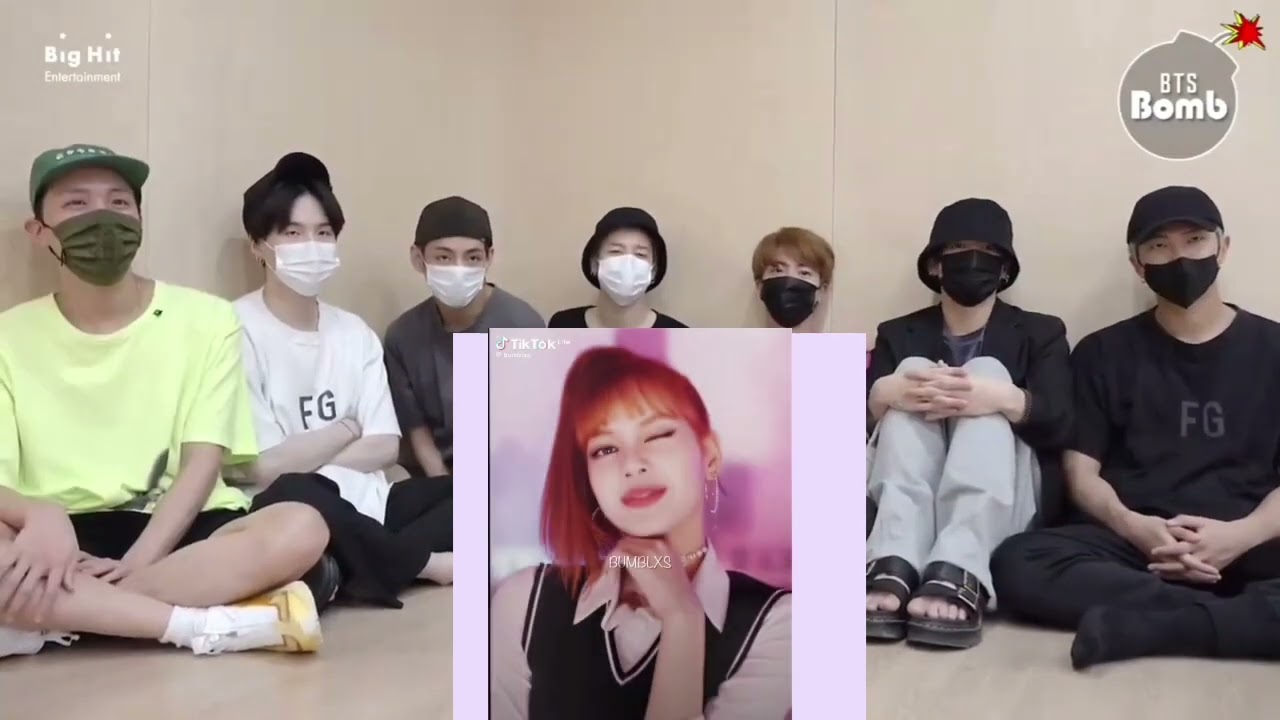 Bts reaction Blackpink tiktok 🖤💗