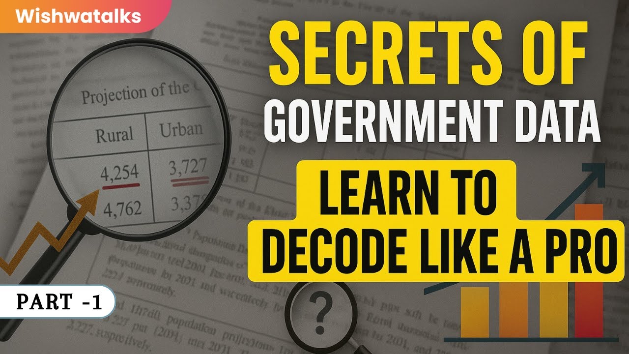 How to Decode Government Data Like an EXPERT!  | Part 1 | Rakesh Dubbudu