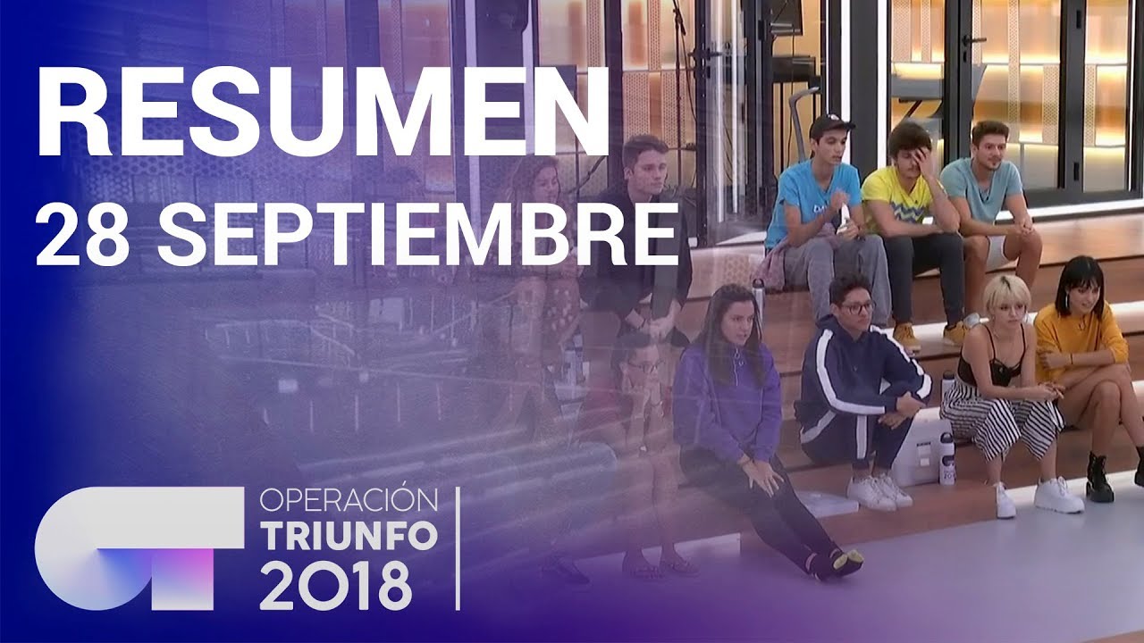 Resumen diario OT 2018 | 28 SEPTIEMBRE