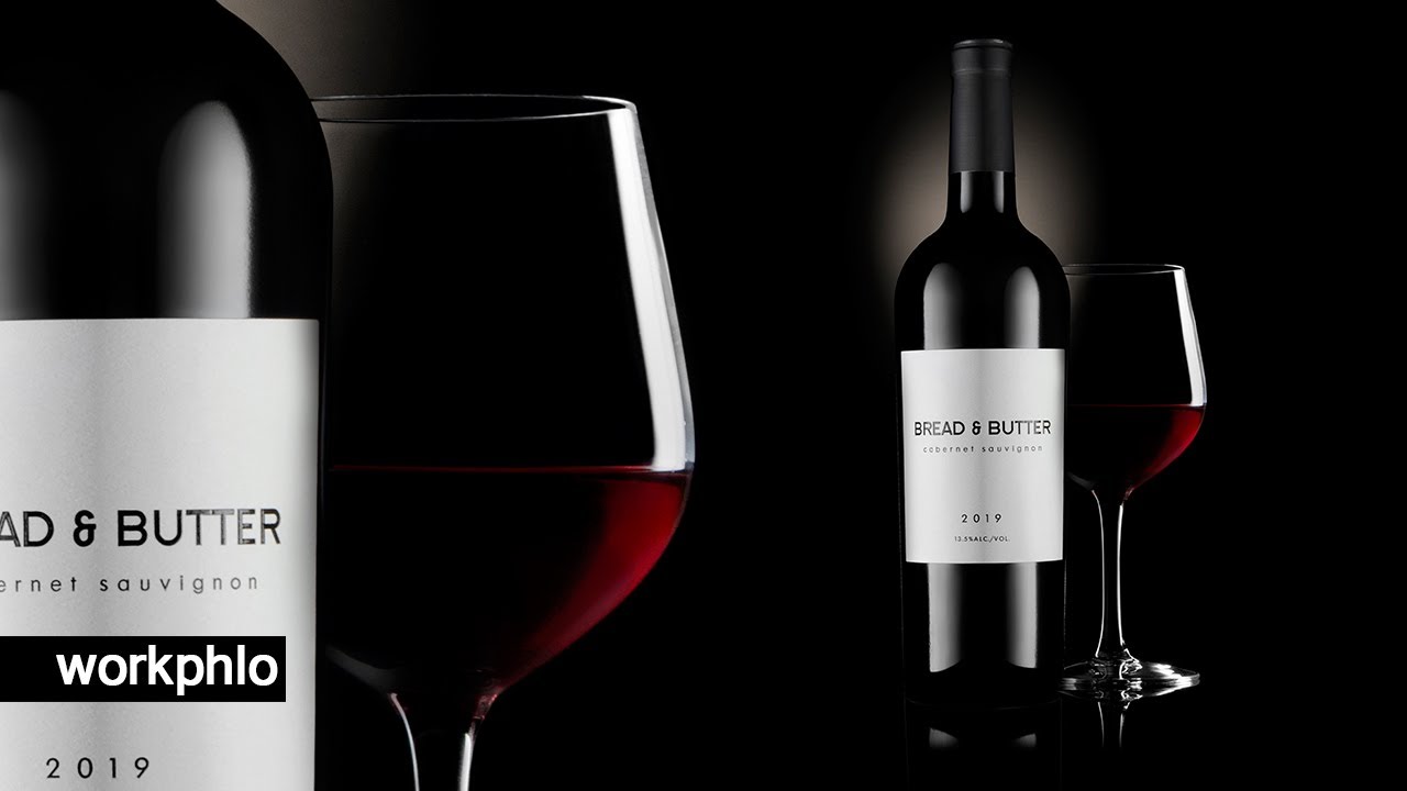 5 Light Wine Photography with ONE Speedlight | Easy Capture & Photoshop Edit