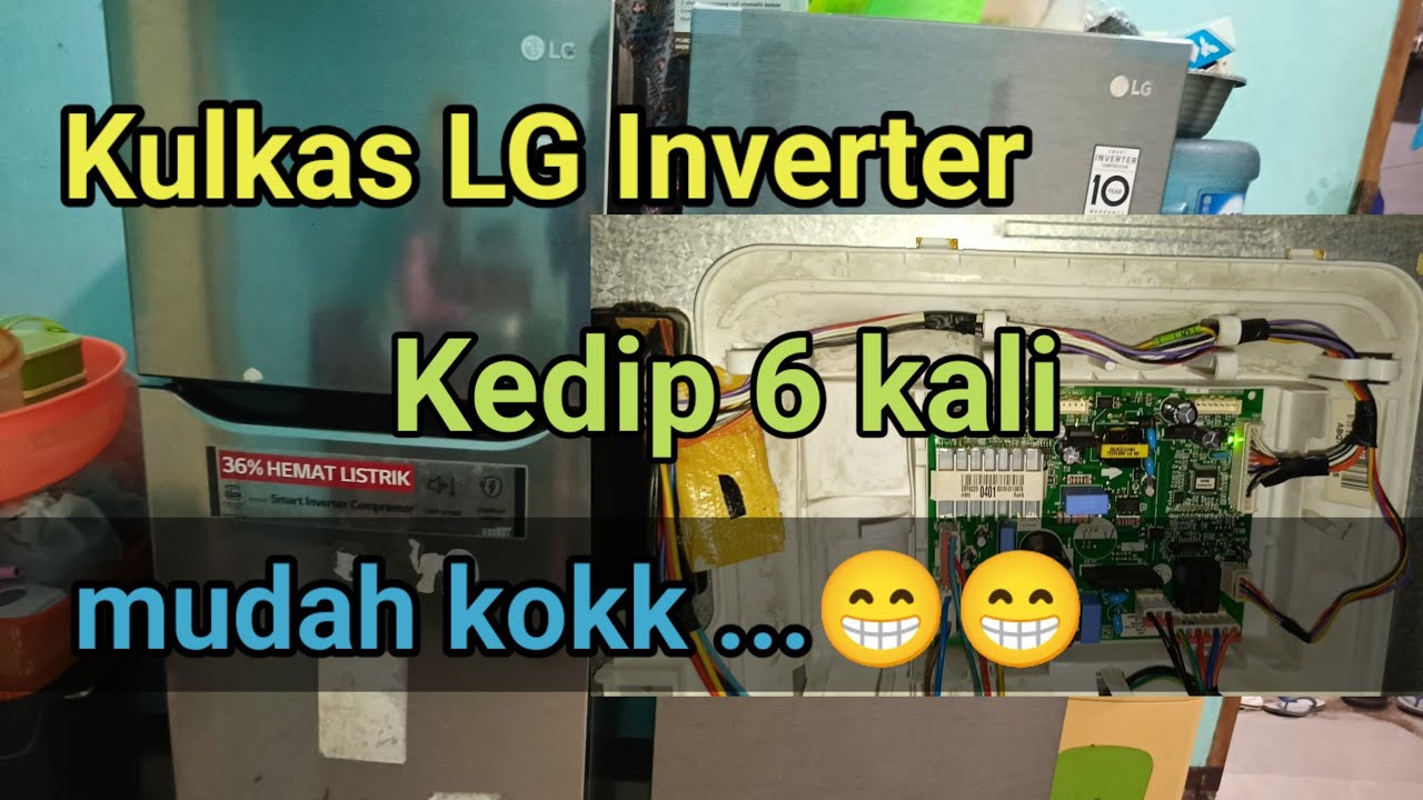 Kulkas LG inverter ngga dingin || salah satu penyebab kulkas LG inverter ngga dingin