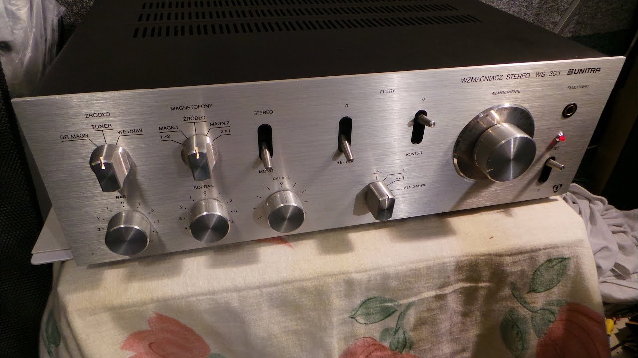 Unitra Diora WS-303 , naprawa CD Technics SL-P212A