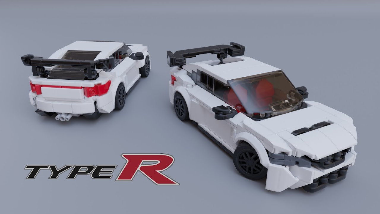 LEGO 2023 Honda Civic Type R car moc