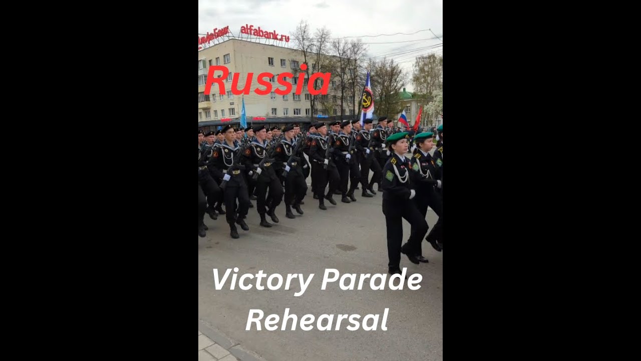We Sneaked Into Russia’s Victory Day Rehearsal…! 🇷🇺